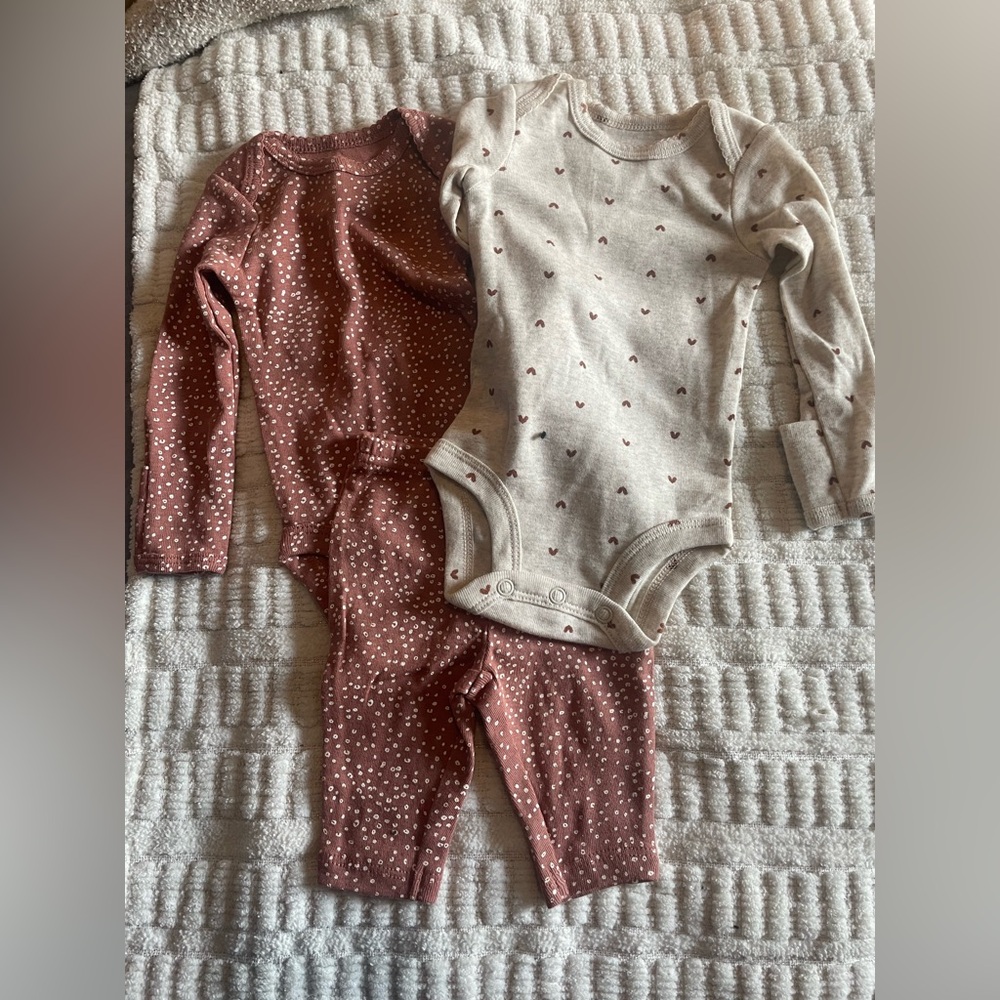 Carter's Beige Baby Bodysuit